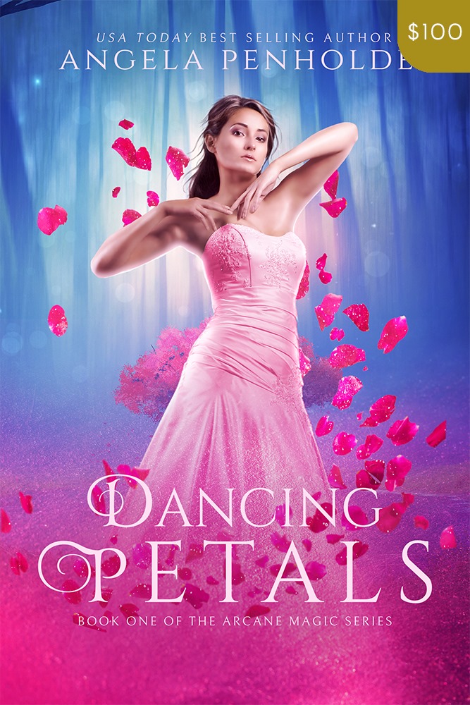 Premade Fantasy Book Cover Design: Dancing Petals